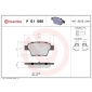 P61080 Brembo комплект колодок для дисковых
