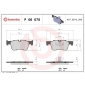 P06070 Brembo Колодки тормозные P06070