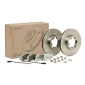 KT10015 BREMBO Комплект тормозов, дисковый