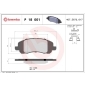P18001 Brembo Колодки тормозные дисковые