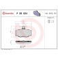 P56024 Brembo КОЛОДКИ ТОРМОЗНЫЕ ДИСКОВЫЕ К-Т