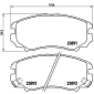 P30018 Brembo Колодки тормозные P30018