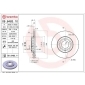 09848311 Brembo Диск тормозной передн, SKODA: