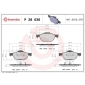P28036 Brembo КОЛОДКИ ТОРМОЗНЫЕ ДИСКОВЫЕ