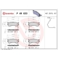 P49023 Brembo Комплект тормозных колодок