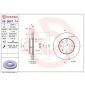 09960714 Brembo Диск тормозной передний 236mm