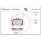 P85020 Brembo Колодки тормозные AUDI