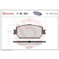 P83062 Brembo КОЛОДКИ ТОРМОЗНЫЕ ДИСКОВЫЕ,