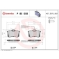 P85058 Brembo Колодки тормозные