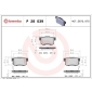 P28039 Brembo Колодки торм.зад. BREMBO