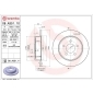 08A35111 Brembo Диск тормозной задн, CHRYSLER: