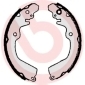 S54509 Brembo Комлект тормозных накладок