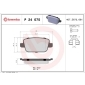 P24075 Brembo Колодки тормозные FORD
