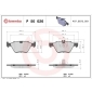 P50026 Brembo Колодки тормозные передние