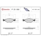 P23055 BREMBO Комплект тормозных колодок