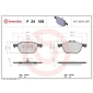 P24158 Brembo Колодки тормозные дисковые