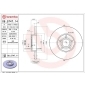 08574711 Brembo Диск тормозной AUDI: 100