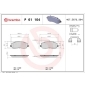 P61104 BREMBO Колодки тормозные дисковые