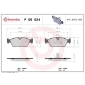 P06024 Brembo Колодки тормозные P06024