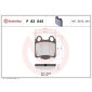 P83045 Brembo КОЛОДКИ ТОРМОЗНЫЕ ДИСКОВЫЕ