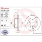 09961824 Brembo Диск тормозной