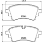 P85185 Brembo  Колодки тормозные