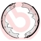 S37501 BREMBO Комлект тормозных накладок
