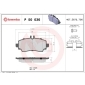 P50036 Brembo Комплект тормозных колодок