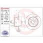 08574810 BREMBO Тормозной диск