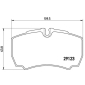 PA6023 Brembo Колодки тормозные дисковые