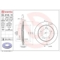 09914210 Brembo ДИСК ТОРМОЗНОЙ CHEVROLET