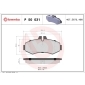 P50031 Brembo Колодки тормозные передние