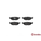 P06009 BREMBO Комплект тормозных колодок