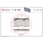 P44018 Brembo Колодки тормозные P44018