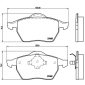 P85039 Brembo КОЛОДКИ ТОРМОЗНЫЕ ДИСКОВЫЕ