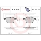 P36028 Brembo Колодки тормозные дисковые