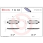 P83036 BREMBO Комплект тормозных колодок