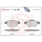 P44020 Brembo Колодки тормозные P44020