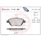 P61103X Brembo Колодки тормозные дисковые
