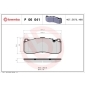 P06041 BREMBO Колодки тормозные передние