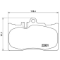 P83058 Brembo КОЛОДКИ ТОРМОЗНЫЕ P83058