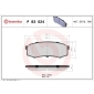 P83024 Brembo Колодки тормозные P83024