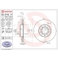 09914511 Brembo Диск тормозной 09.9145.11