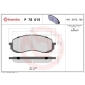 P78015 Brembo Колодки тормозные P78015