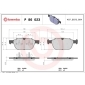 P86023 Brembo Колодки тормозные P86023