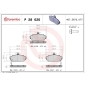 P28020 Brembo Колодки торм.пер.