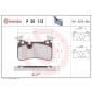 P50113 Brembo P50113 колодки дисковые