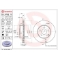 09A73611 Brembo 09.A736.11 диск тормозной