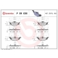 P59030 Brembo Колодки тормозные дисковые