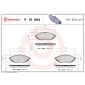 P10054 Brembo Колодки тормозные передние